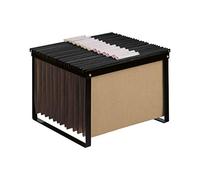 Q-Connect - Support de rangement pour dossiers, noir