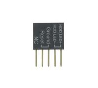 Q-Connector Adaptateur de panneau avant compatible avec ASUS TUF Gaming B850I WiFi NEO B850M-PLUS WiFi 7, ROG Strix Z890 X870 B850 B860, Maximus Z790, 12005-00071000, 10 positions 9 broches