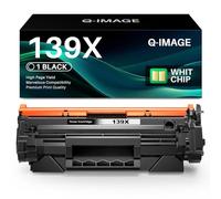 Q-image 139X (W1390X) 139A Toner avec puce compatible avec HP 139X 139A W1390X W1390A LaserJet Pro 3002dw 3002dn 3002 MFP 3102fdn 3102fdw 3102 Noir