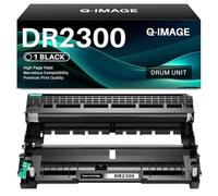 Q-image DR2300 Tambour compatible avec Brother DR-2320 DR2320 TN-2320 Toner pour Brother MFC-L2700DW MFC-L2700DN MFC-L2720DW HL-L2340DW HL-L2300D DCP-L2520DW DCP-L2540DN MFC-L2740DW