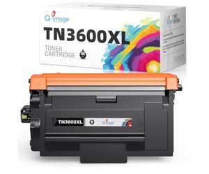 Q-image TN3600XL pour Brother TN-3600 TN 3600XL Toner Compatible pour Brother HL-L6415DN MFC-L6710DW MFC-L6915DN MFC-L5710DN L5710DW DCP-L5510DW (avec Puce,1 Noir)