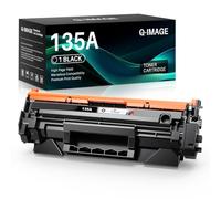 Q-image Toner 135A W1350A (avec puce) compatible avec HP 135A 135X Compatible avec Laserjet MFP M234dw M234sdw M234sdn M234dwn M209dw M209dwn M234 M209 2 Noir Visites Store