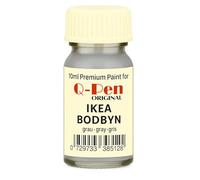 Q·Pen Original© - Stylo de retouche compatible avec IKEA BODBYN gris - Peinture premium, fabrication allemande