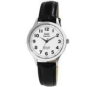 Q&Q Femmes Analogique-Numérique Automatique Montre avec Bracelet en Cuir S7233216