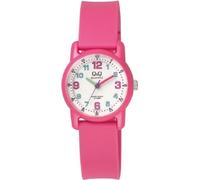 Q & Q - Montre VR41J002Y - Montre pour enfant - Etanche - Analogique - Avec bracelet élastique - Rose