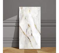 Q,Revêtement Mural Aspect Marbre - 10pcs Panneau Mural Pour Salon, Cuisine, Salle de Bain et Chambre, Alternative au Carrelage en Marbre, Effet Granit et Surface Brillante 30 * 60cm