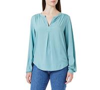 Q/S by s.Oliver Blouse Chemisier à Manches Longues, Blue Green, 38 Femme