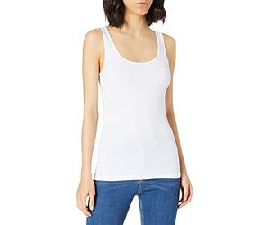 Q/S designed by - s.Oliver 510.11.899.12.102.2058277 T-Shirt, Blanc, S Femme