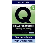 Q: Skills For Success Fourth Edition Level 3 Reading And Writing Teacher's Guide With Digital Pack: Print Teacher's Guide With 4 Years' Access To Classroom Presentation Tool, Online Practice And Teach