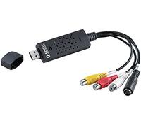 Q-Sonic Convertisseur Audio/vidéo USB VHS 2 PC PX8048 Noir