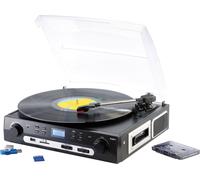 Q-Sonic Tourne-disque lecteur cassette USB & enregistreur MP3 UPL-855.MP3