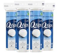 Q-tips Beauty Cotton Round Lot de 4 paquets de 75 feuilles