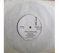 Q-TIPS feat PAUL YOUNG -7"Single-I Wish It Would Rain