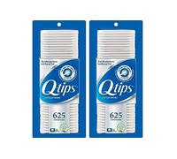 Q-tips Lot de 2 cotons-tiges pour l'hygiène et les soins de beauté originaux fabriqués en 100% coton 625 pièces