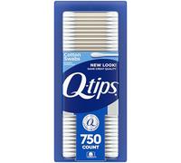 Q-tips Lot de 750 cotons-tiges pour l'hygiène et les soins de beauté originaux fabriqués en 100 % coton