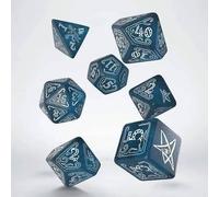 Q Workshop Call Of Cthulhu Dice Set Of 7 - Abyssal