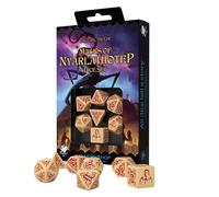 Q Workshop Call Of Cthulhu Masks Nyarlathotep Ensemble de dés ornementés de 7 pi