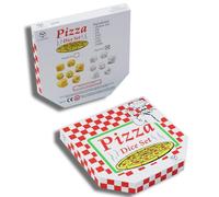 Q WORKSHOP Ensemble De Dés Pizza Pepperoni RPG Polyédriques 7 Dés Pour D&D