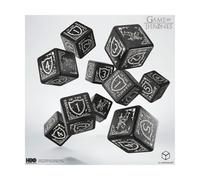Q-Workshop, Game of Thrones Night Watch 10 dés D6 - À partir de 14 ans