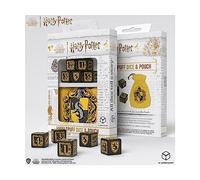 Q Workshop Harry Potter Pack dés Hufflepuff Dice & Pouch Set (5)
