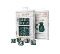 Q-Workshop Set de dés Harry Potter Slytherin avec pochette (5)