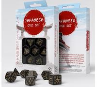 Q-Workshop Jeu de cubes japonais - Deep Night Firefly (7 pièces)