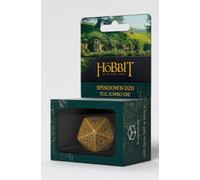 Q-Workshop Matrice de découpe The Hobbit Jumbo Spindown D20 Solaris | Grand Compteur de Vie inspiré de la Terre du Milieu, Design de Carte gravée de qualité supérieure | Chiffres faciles à Lire | Dés