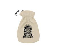 Q Workshop Pochette à dés Game of Thrones : The Throne à partir de 14 ans | 1 joueur et plus | Comprend une illustration emblématique du trône de fer pour les RPG de table et les jeux de dés