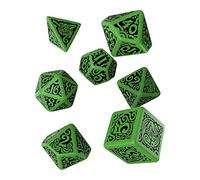 Q-Workshop QWOCTC60 Lot de 7 Jeux de Musique Nein Call of The Outer Gods Cthulhu Dice - Version Allemande