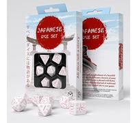 Q-Workshop QWOKAN3Y Japanese Dice Set - Cherry Blossoms Petals (7)