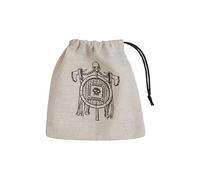 Q-Workshop QWOORC41 Sac à dés Basic Beige et Noir Orc