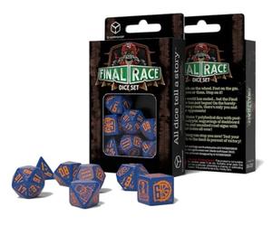 Q-Workshop QWOTFR90 Final Race Dice Set de 7 dés Road Fever