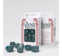 Q-Workshop Qwovik4s Viking Lot De 7 Dices Modernes Mjolnir