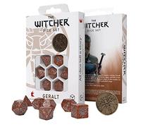 Q Workshop The Witcher Geralt The Monster Slayer Dice Set 7 Orange Enfants