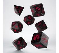Q-Workshop CPU06 Cyberpunk RPG Red Dice Set (7), 2,4 x 16,4 x 10,4 cm