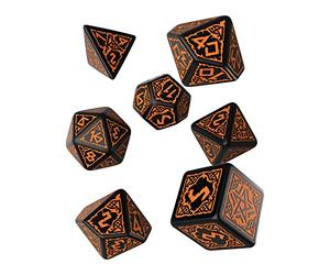 Q WORKSHOP SPAT69 Pathfinder Hell's Vengeance Lot de 7 dés Multicolore