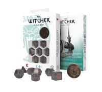 Q Workshop The Witcher Dice Ciri Elder Blood Dice 7 Units Argenté