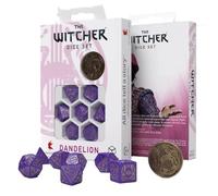 Q-Workshop - Ensemble de dés The Witcher Pissenlit Viscomte de Lettenhove (7)