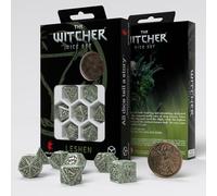 Q Workshop Witcher RPG Jeu de dés - Leshen, The Totem Builder - Polyédrique, Vert