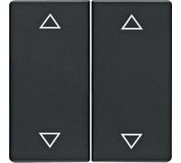 Q.X MODULE ANTHRACITE VELOURS BOUTON 2X "FLÈCHES" Q.1 16446086