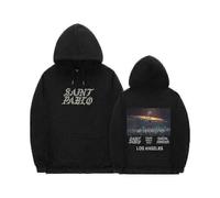 (Q02755*black,L)Cactus Jack Hoodie Men Women Double-sided Logo Print Look Mom I Can Fly Travis Scott Hoodies Unisex Fashion Hip Hop Streetwear