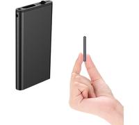 Q1 32Gb Mini Enregistreur Voix, L'Un Des Enregistreurs Les Plus Petits, Enregistrement 15 Jours En Standby, Réduction Du Bruit Hd, Compatible Avec Android, Iphone, Windows Et Mac