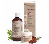 Q1, Q-Cell, Kit Anti-Cellulite Crème Minceur (200 ml) + Tisane Drainante (500 ml), Soin Minceur Complet pour Cuisses, Fessiers, Bras et Ventre, Action Raffermissante, Drainante et Tonifiante