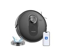 Q10 3-en-1 Aspirateur Robot Laveur 8000Pa - 200min Autonomie - App & Voice Control idéal pour Sols Durs, Tapis et Poils