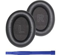 Q10 Coussinets en Cuir protéiné Coussinets Anti-Bruit Cache-Oreilles pour Casque Pièce de Rechange Compatible avec Les écouteurs Anker Soundcore Life Q10 (Noir)