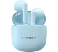Q10 Écouteurs Sans Fil, Bluetooth 5.3 Semi-Intra-Auriculaires Légers, Ajustement Confortable, Écouteurs Stéréo Basses Profondes Avec Deux Micros, Appairage En Une Étape, Ipx4, 26H (Bleu)