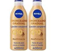 Q10+ Reafirmante + Autobronceadora Lociã³N Corporal 400 Ml (Lot de 2)