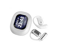 (Q16pro Silver)2024 New Erazer Over The Ear Earbuds Xp2, Erazer True Wireless Open Earphones 5.4
