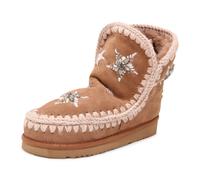 Q1706 STIVALE DONNA MOU ESKIMO WOOL STARS/RHINESTONES WOMAN BOOTS