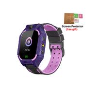 (Q19 Violet) Montre connectée adulte 2G Q19 Q15 Q12 LBS Position Horloge Caméra SOS Téléphone bébé Cadeau